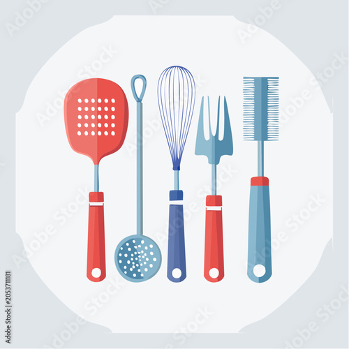 Set of Kitchen Utensils