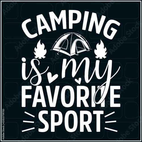 Outdoor Sport SVG, Camping Life