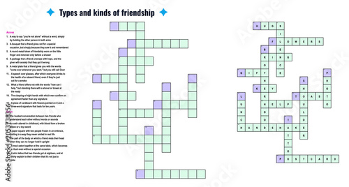 Holiday crossword puzzle printable