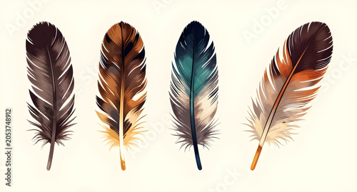 Photos birdfeather, featherillustration, feather, bird, plume, quill, wing, avian, natu