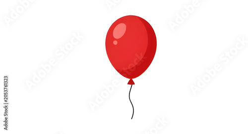 Photos balloonvector, redballoon, balloonicon, balloon, red, party, celebration, festiv