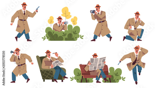 Obraz na plátně Detective