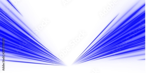 Blue speed beam with luminous motion streaks and radiant futuristic glow. png