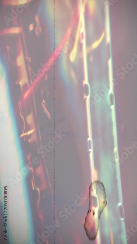Dramatic Film Burn Overlay Transition with Cinematic Light Leak Effect.