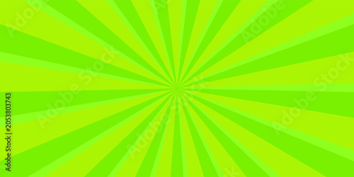 Konstfotografi Cute and pop background illustration of concentrated lines with twinkling (yello