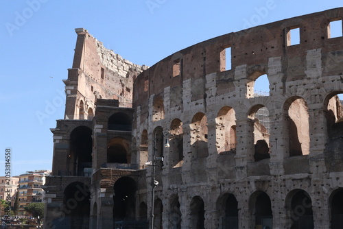 Canvas Print colosseum in rome italy