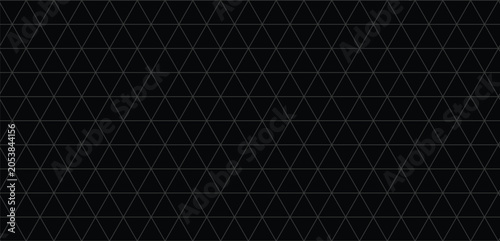 Dark Triangle Grid Pattern Abstract Geometric Background