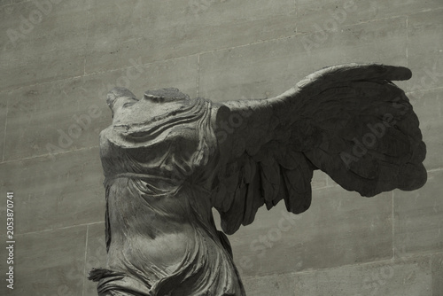 Fotografía Winged victory of samothrace marble sculpture classic art