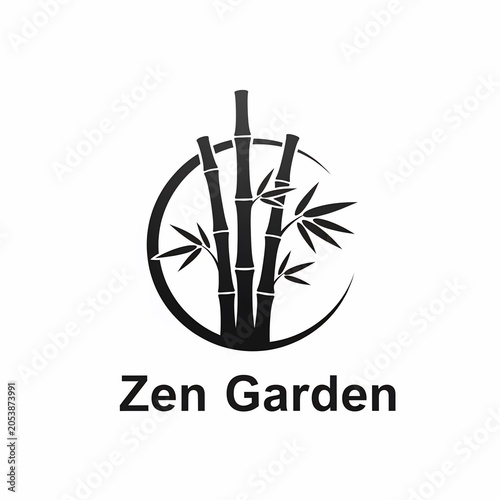 竹林の静寂 - 和風シンボル