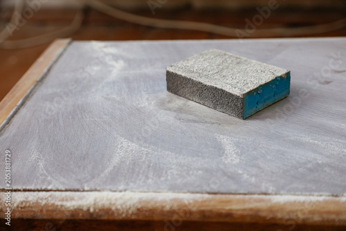 Household maintenance, cleaning process, renovation task, practical work, before cleaning