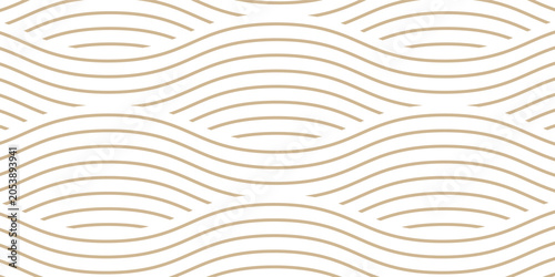 Yellow instant noodle, pasta and spaghetti texture with geometric wavy lines. Ramen, pasta vector pattern. Background abstract food illustration