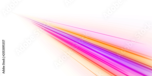 Rainbow velocity ribbon with smooth flowing curves and radiant optical glow. png