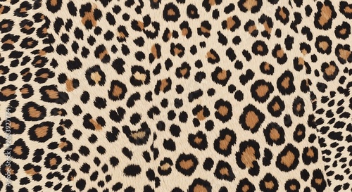 Seamless Leopard Print Pattern for Fashion and Design.