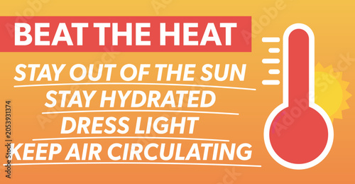 Obraz na plátně Beat the heat