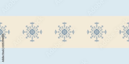 Seamless watercolour and unique snow flakes pattern background for covers, notes, Soft backgrounds colour. Watercolour art work. snow flakes pattern background for winter vibes.
