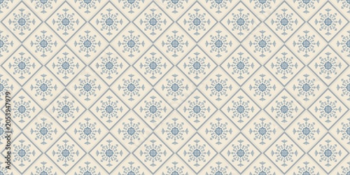 Seamless watercolour and unique snow flakes pattern background for covers, notes, Soft backgrounds colour. Watercolour art work. snow flakes pattern background for winter vibes.