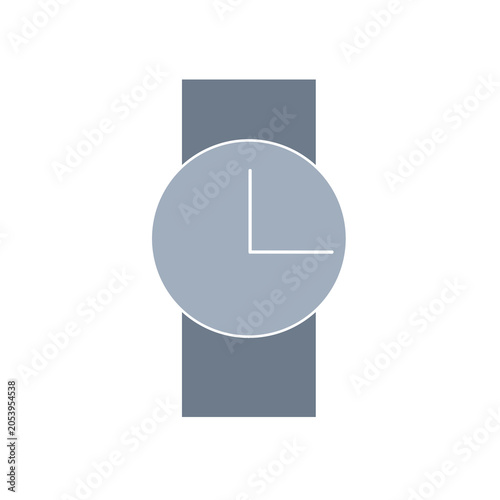 Doodle Icon hand Watch illustration on transparent background that can be use for background, social media, sticker, scrapbook and etc. | Aesthetic with gray color