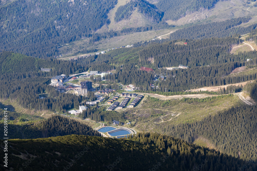 Obraz premium high mountain landscape in the Low Tatras