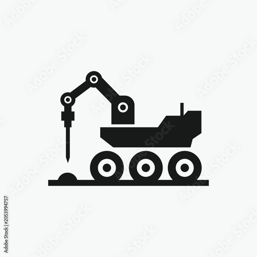 Mars Rover, Moon Rover, Space exploration robot