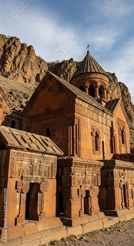 Noravank Monastery - A Glimpse into Armenian Religious Heritage and Architecture.