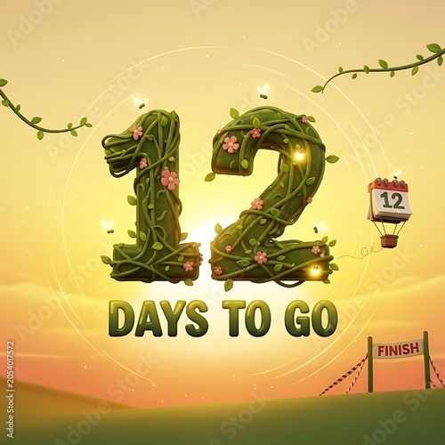 Countdown to Adventure - 12 Days of Anticipation and Excitement.