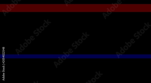 Digital glitch animation background, with pulsing red, and blue horizontal lines