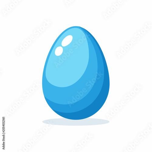 Blue Easter Egg Icon