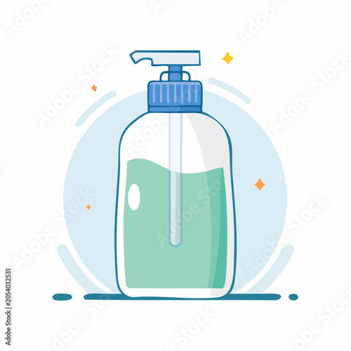 Hand Sanitizer Bottle Icon
