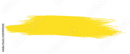 Slika na platnu Vivid gold marker brush stroke