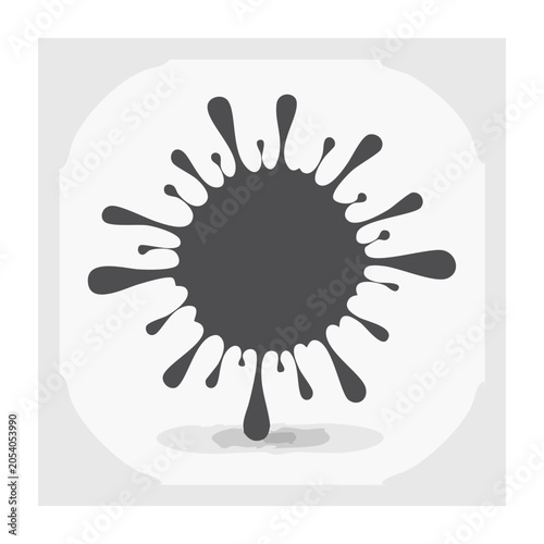Ink Splash Vector Graphic