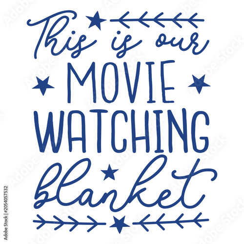 Foto Cozy movie watching blanket quote
