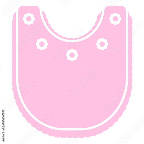 Εκτύπωση καμβά Pink bib