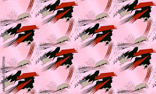 Fotografija abstract modernist  seamless pattern design suitable for fashion purposes
