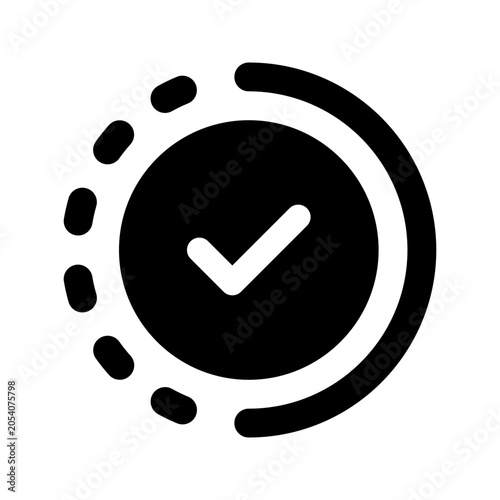 work in progress glyph icon