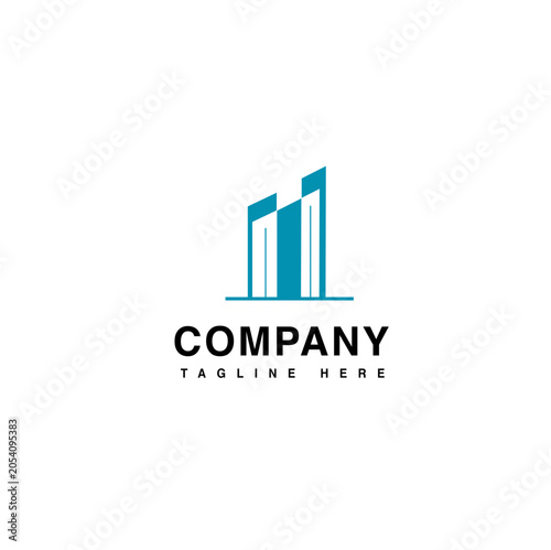 Real Estate Investment Firm Logo perfect for real estate and morgage company