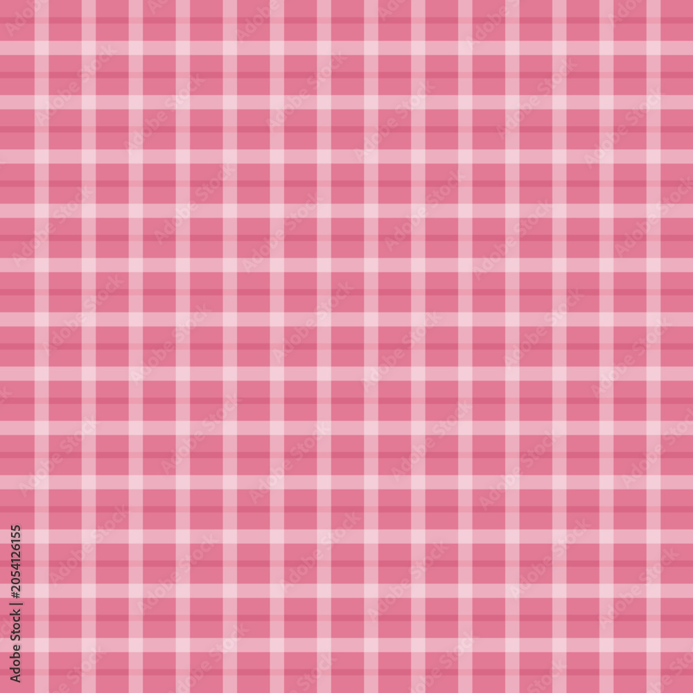Naklejka premium Gingham Check Seamless Pattern Background