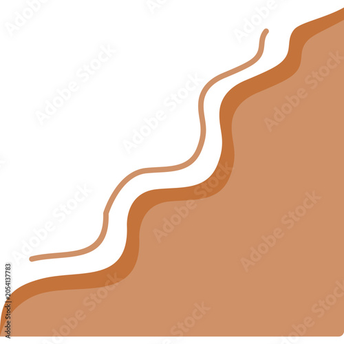 Abstract Corner Border