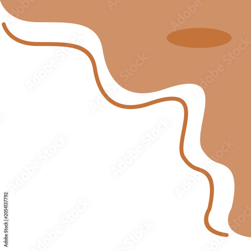Abstract Corner Border