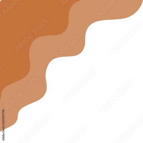Abstract Corner Border