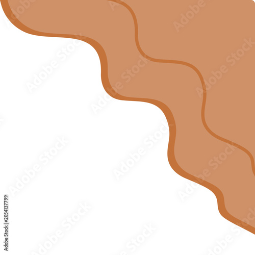 Abstract Corner Border