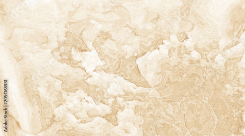 Tableau sur toile Creamy beige marble texture with swirling patterns and veins, resembling natural stone