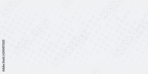 Fotografie Abstract white glowing geometric lines on gray background