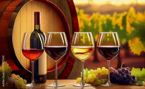 Cosecha de vino