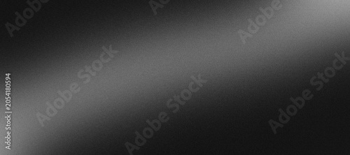 Φωτογραφία Minimalist modern backdrop with black and gray grainy gradient background, soft white abstract light shapes, textured noise pattern, and monochrome blur effect