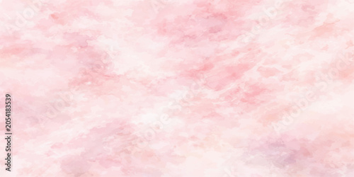 Obraz na płótnie Soft Pink Watercolor Abstract Background with Vintage Paper Texture Pattern