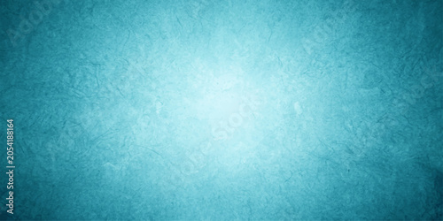 Tableau sur toile A subtle, textured background in shades of teal and aqua, with a bright, soft glow at the center, evoking a sense of calm and depth