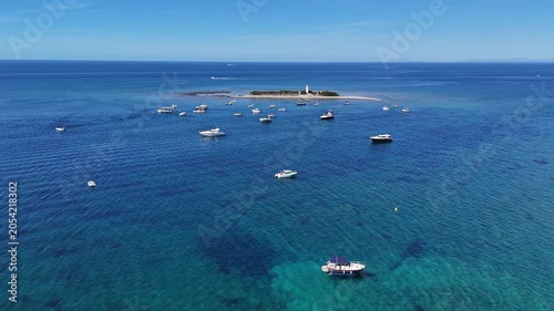 Beautiful mediterranean landscape at Punta Licosa, near Castellabate in the Cilento region. Province of Salerno, Campania, Italy.