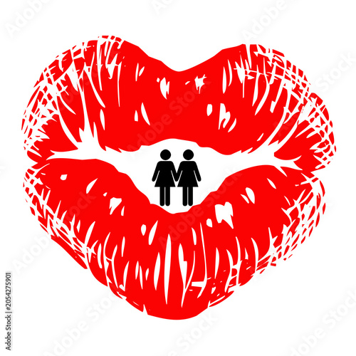 Labios de lesbianas