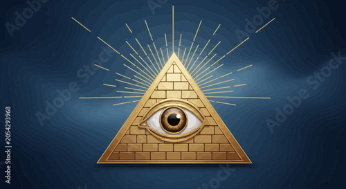 Photos All seeing eye of providence symbol.