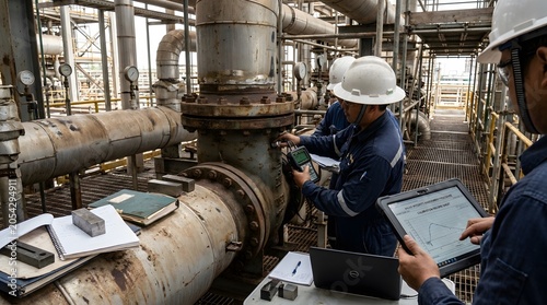 Valve Integrity Assessment in Refinery Pipeline System for Industrial Maintenance